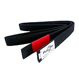 FLUORY Premium Cotton Brazilian Jiu Jitsu BJJ Belt for Adult, Made of 100% Cotton, IBJJF Competition Approved