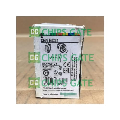 XB4BD21 Black selector Switch ?2 2-Position Stay Put 1NO