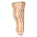 Traditional 10 in. Smooth Profile Rounded Corbel (Cherry)