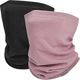 YANIKY Schlauchschal Winddicht Multifunktionstuch Winter Halstuch Herren Weich Atmungsaktiv Loop Schal Damen Warm Sportschal Halswärmer für Motorrad, Ski, Fahrrad, Laufen