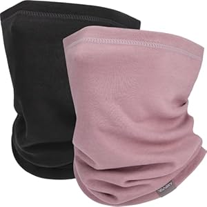 YANIKY Schlauchschal Winddicht Multifunktionstuch Winter Halstuch Herren Weich Atmungsaktiv Loop Schal Damen Warm Sportschal Halswärmer für Motorrad, Ski, Fahrrad, Laufen