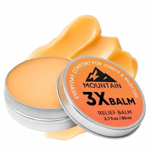 JONKEYPENY Mountain 3X Relief Balm, Mountain 3X Balms with Organic Arnica & Camphor, Soothing Gel...