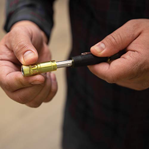 Klein Tools 32613 Multi-Bit Screwdriver, Precision Hvac 3-In-1 Pocket Screwdriver With Phillips, Slotted And Schrader Bits #TOP5