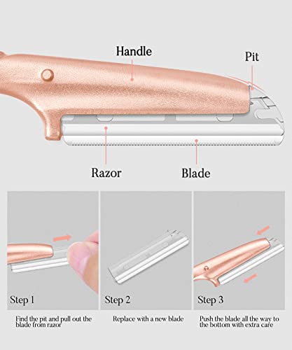 Ennva Metal Razor Replacement Blades -Pack Of 10 #TOP4