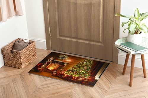 Paillasson de Noël résistant pour éviter la boue dans la maison - 8