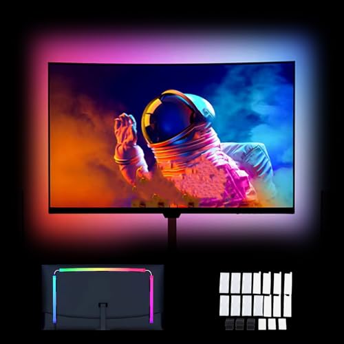 Tira LED RGB de 2.4 pulgadas USB para monitor, sincroniza con pantalla miniatura 1