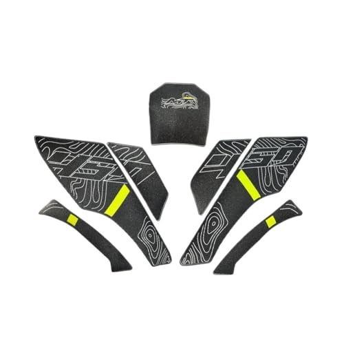 Autocollant réservoir moto 450MT protège des rayures avec ce kit de décalcomanie latérale antidérapant