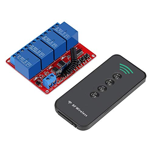 Módulo de controle remoto, módulo receptor de travamento automático sem fio de controle manual 4CH,