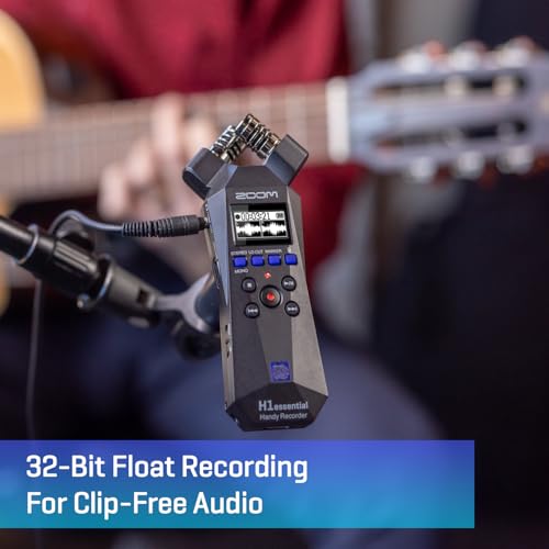 Image of Zoom H1 Essential Handheld Recorder for Musicians, Podcasters & Filmmakers with Stereo Microphones, 32-Bit Float, USB Microphone Mode (Pack of 10)