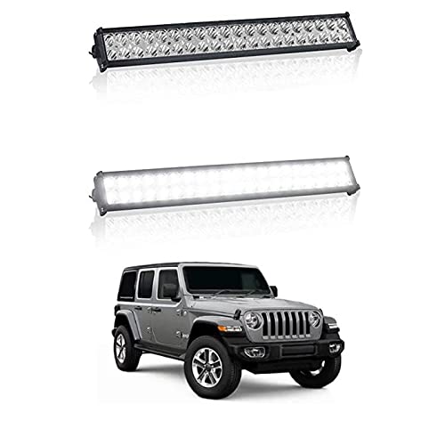 MATIES 40 LED Fog Bar Light Heavy Duty Lamp 120Watts for for Jeep Wrangler