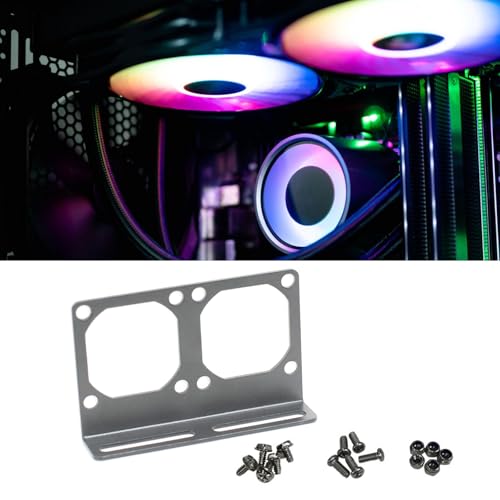 Soporte de puente de 4 cm para ventilador, chasis de PC, tarjeta gráfica, CPU, placa base y disco duro, marco de acero galvanizado miniatura 6