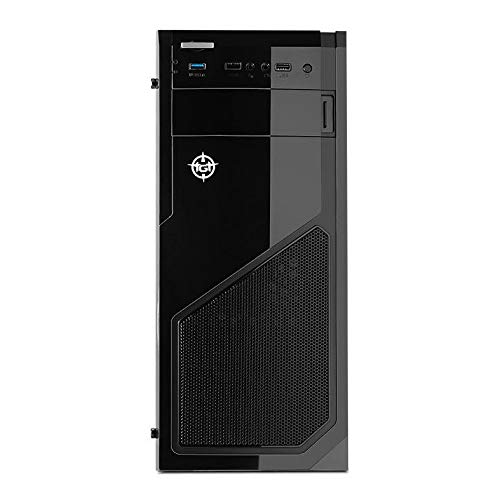 Gabinete Gamer TGT Raider Preto Lateral Acrilico, TGT-RDR-01