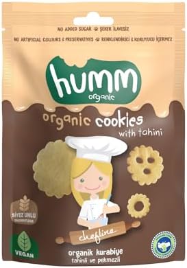 Humm Organic Tahinli ve Pekmezli Vegan Kurabiye 55 Gr - Görsel 1