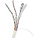 VERICOM MBW6U-01444 CAT-6 UTP Solid Riser CMR Cable, 1,000ft (White) Accessories Electronics