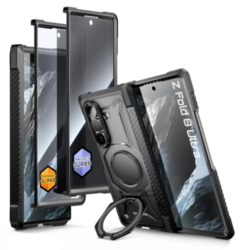 SUPCASE for Galaxy Z Fold 8 Ultra Case with HD & Privacy Screen P...