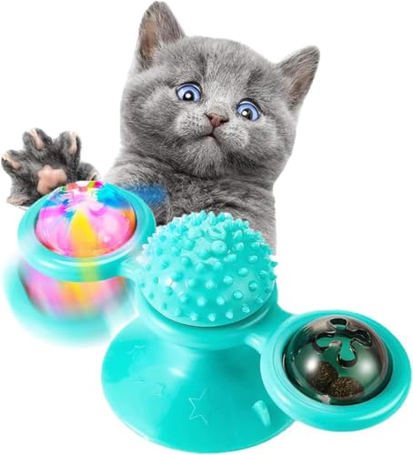 Brinquedo Interativo Petbuco Cat Moinho de Vento com Erva de Gato...
