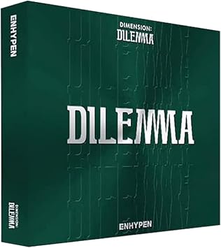 Essential Version ENHYPEN Dimension Dilemma 1st Album CD+Photobook+Photocard Type A+Photocard Type B+Mini Poster+Top Loader+Sleeve Case+Sticker+Extra ENHYPEN 8 Photocards+Pocket Mirror