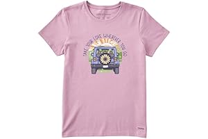Life is Good Women's Take Your Love Crusher-LITE Tee