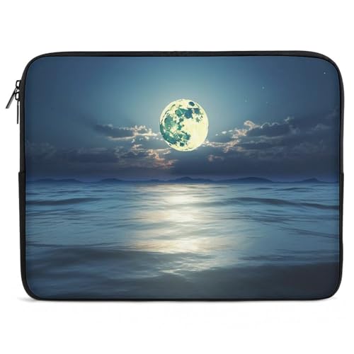 Funda para Laptop 10 pulgadas Moon and Sea impermeable miniatura 1