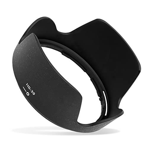 CELLONIC® Pare-soleil HB-39 compatible avec Nikon AF-S DX Nikkor 16-85 mm f/3.5-5.6G ED VR, Nikkor 18-300mm f/3.5-6.3 G ED VR protection objectif appareil photo et amélioration des couleurs / contrastes