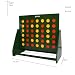 Big Game Hunters Maxi 4 in a Row | Giant Garden Game | Beautiful Large Hand Painted Jumbo Connect 4 Green Frame | 61.5cm x 58.5cm | Giant Connect 4 Outdoor Game for Kids & Adults Big Game Hunters Maxi 4 in a Row | Giant Garden Game | Beautiful Large Hand Painted Jumbo Connect 4 Green Frame | 61.5cm x 58.5cm | Giant Connect 4 Outdoor Game for Kids & Adults