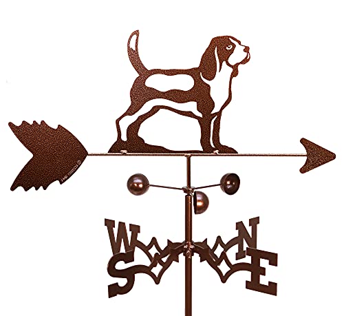 Swen Products Hand Made Beagle Dog Adjustable Mount Weathervane ~New~ #TOP28