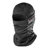 GRAND PITSTOP Helmet Mask (Black - Free Size) | Full Face UV Protection | Outdoor Face Cover | Dust, Wind, Sun Shield | Riding & Hiking Gear | Accessories for Men & Women