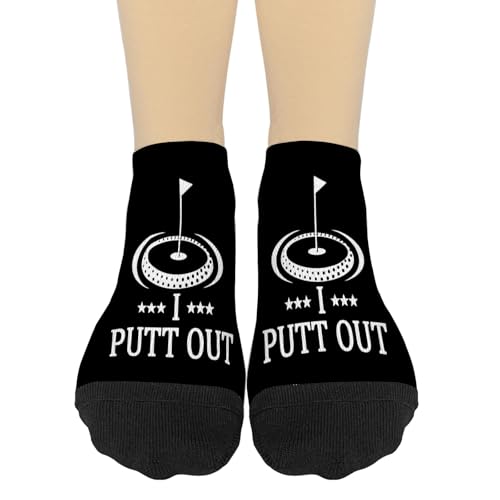 I Putt Out Girls Crew Socks Athletic Sock For Men