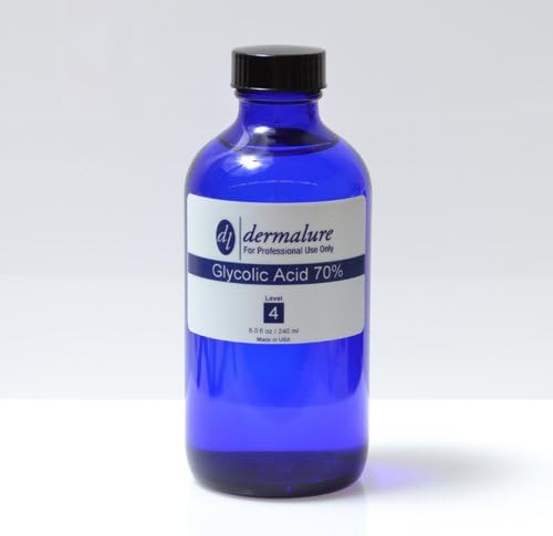 Glycolic Acid Peel 70% Medical Grade 8oz. 240ml (Level 4 pH 0.3)