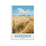 Puzzles 1000 Teile für Erwachsene, Guerande Frances Poster Familie Spaß Puzzles 1000 Teile für Erwachsene Geschenke 38x26 cm