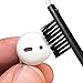 Hearing Aid Cleaning Brush with Magnet, Wax Loop and Built in Vent Cleaner | Airpods & Earbuds/Headphones Cleaning Brush. (Package of 6 Brushes)