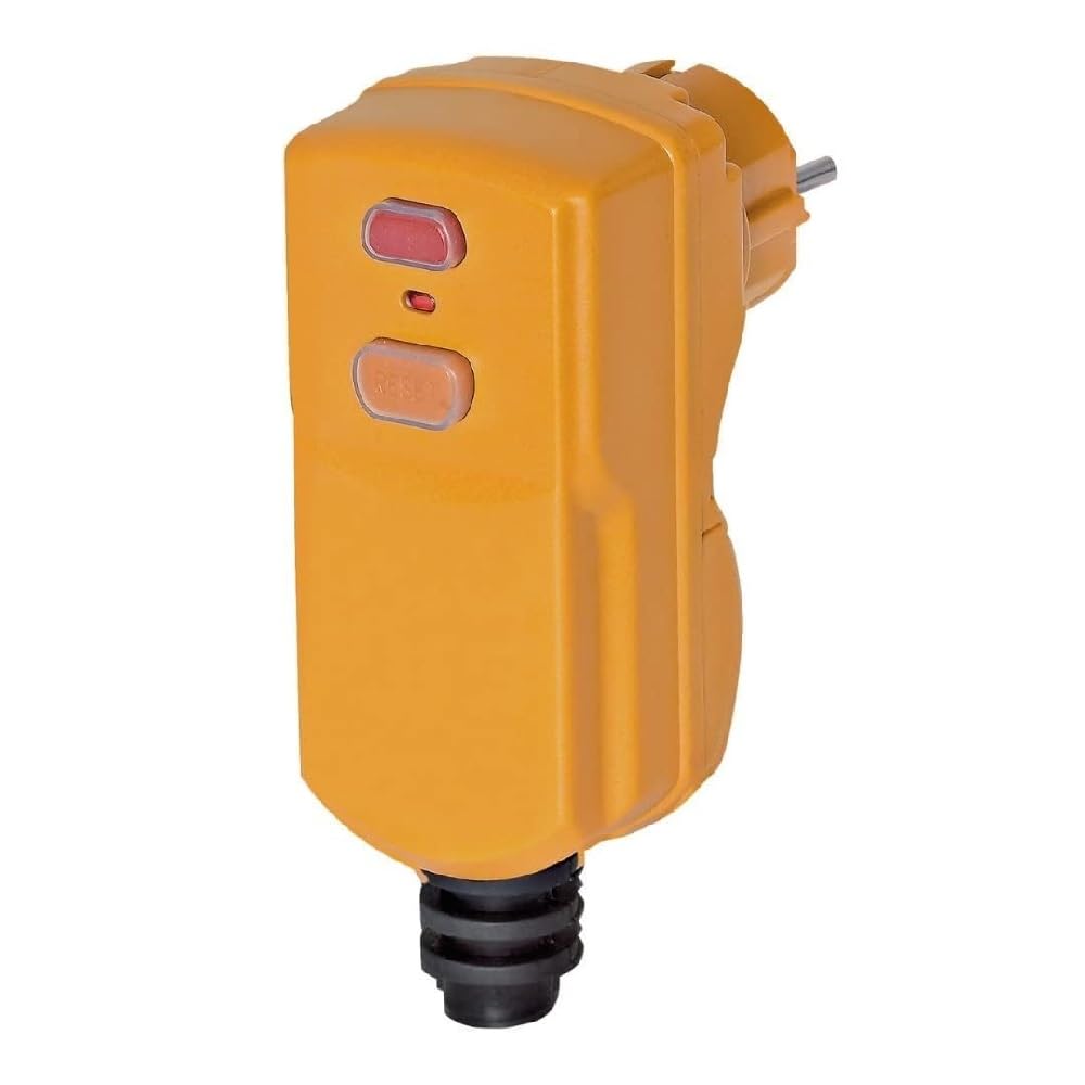 Brennenstuhl 1290651 - Presa differenziale 10 mA, 1P+N+T, 16 A, 230 V, IP55