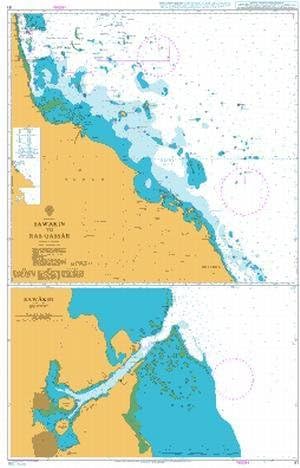 UKHO BA Chart 81: Sawakin to Ras Qassar