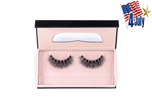 LUCINE LASHES MINK COLLECTION -"Bia" - False Mink Eyelashes - Natural False Eyelashes for Thickness, Length and Volume - Reusable, Non-Irritating and Easy to Apply (Black)