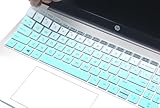 Keyboard Skin Compatible for HP Pavilion Laptop 17z 17-cn 17-cp, HP Laptop 17t 17.3 17z-cp000/cp300/cp200 17t-cn300/cn200/cn000 17-cn2165cl 17-cn3033cl 17-cp2033dx 17-cp0700dx 17-cp0012dx (Ombre Mint)