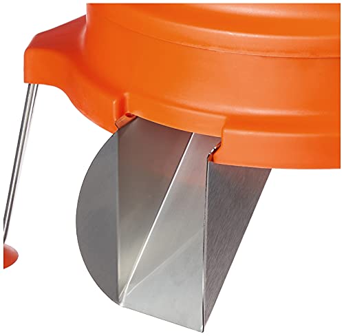 Dynamic Cl003 Dynacube Commercial Vegetable Dicer, 1/4" X 1/4" Manual Tabletop Cuber, Orange #TOP3