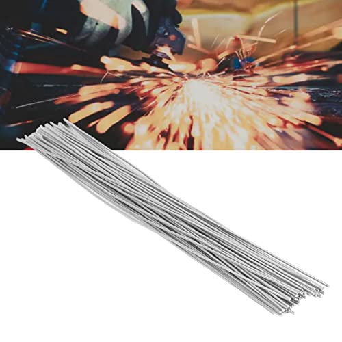 MOUMOUTEN 50Pcs Welding Rod - Flux Core Low Temperature Aluminum Brazing Rod Low Temperature Welding Rod Aluminum Soldering Rod