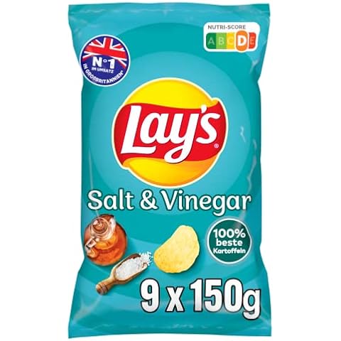 Lay's Salt & Vinegar - Knusprig gewürzte Kartoffelchips Cover