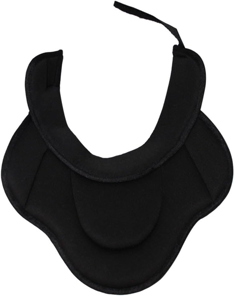 Ice Hockey Training Neck Protector with PE Plate, Built-in Oxford Cloth and Sponge Padding for Safety and Comfort