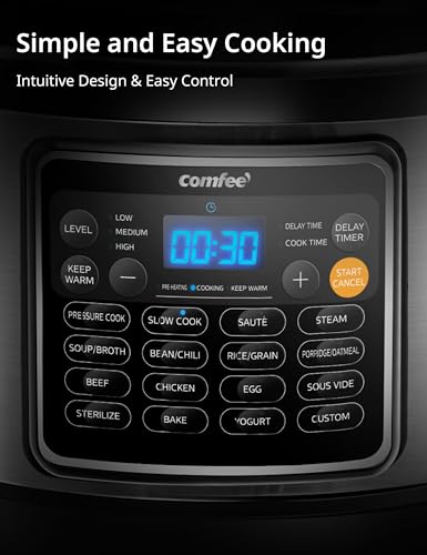 image for COMFEE' COMFEE’ 16 in 1 Electric Pressure Cooker Instant Multi Cooke