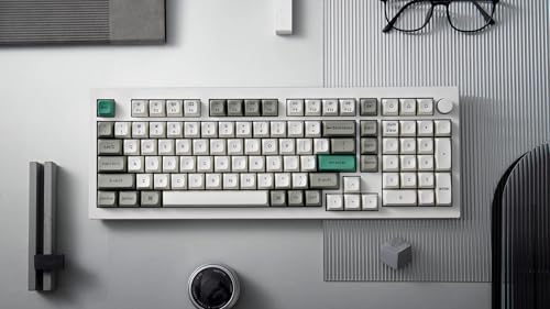 Clavier sans fil Keychron Q5 Max blanc pour bureau Mac et Windows élégant