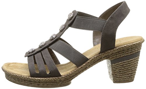 Rieker - 69082, Sandali Aperti Donna