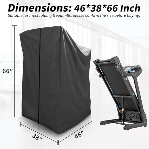XYZCTEM Treadmill Cover, Dustproof Waterproof Folding Treadmill Cover by XYZCTEM - Image 2