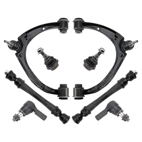 TRQ Front Steering & Suspension Kit Compatible with 2015-2022 Chevrolet Colorado GMC Canyon