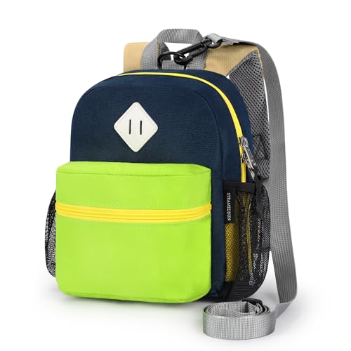 Image of STEAMEDBUN Toddler Backpack Leash for 1-3: Backpack with Leash for Boys Girls - Anti-Lost Harness Backpack for Walking