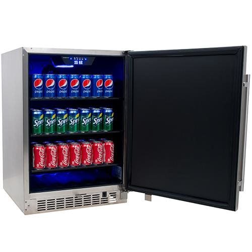 Edgestar CBR1501SSOD 24 Inch Wide 142 Can Built-In Outdoor Beverage Cooler thumb #4