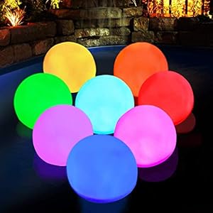 DeeprBlu LED Bath Lights, IP68 Waterproof Hot Tub Lights, Floating Pool Lights for Spa Colour Changing Hot Tub…