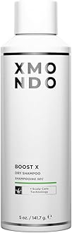 Hair BOOST X Dry Shampoo, Zero Residue, Formulated with Saw Palmetto to Promote Scalp Care, Clinically Tested, Dermatologist Tested, Talc-free, Benzene-free, Free of aluminum starch, 5 oz