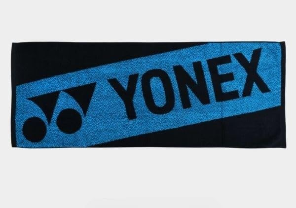 YONEX Sports Towel Badminton Tennis Training Towel Cotton 40cmx100cm AC1113EX (Black)