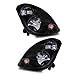 SPPC Headlights Black For Infiniti G35 4 Door - (Pair)